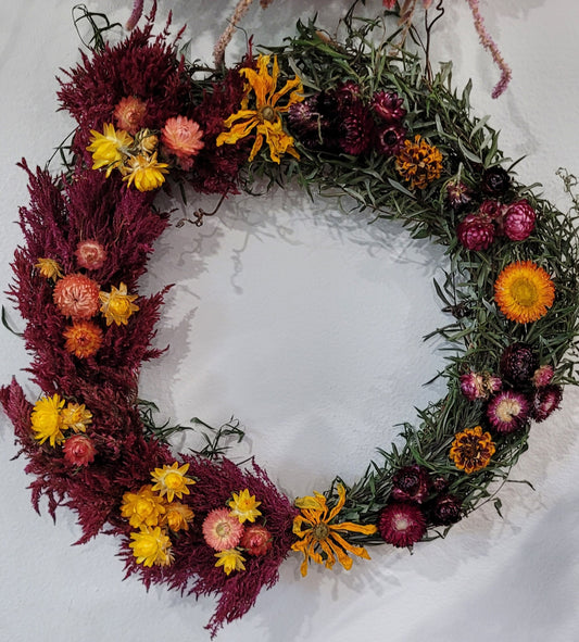 Fall Colours Two-Tone Wreath