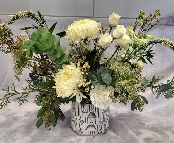 Fresh Floral Arrangement #4 in a Vase