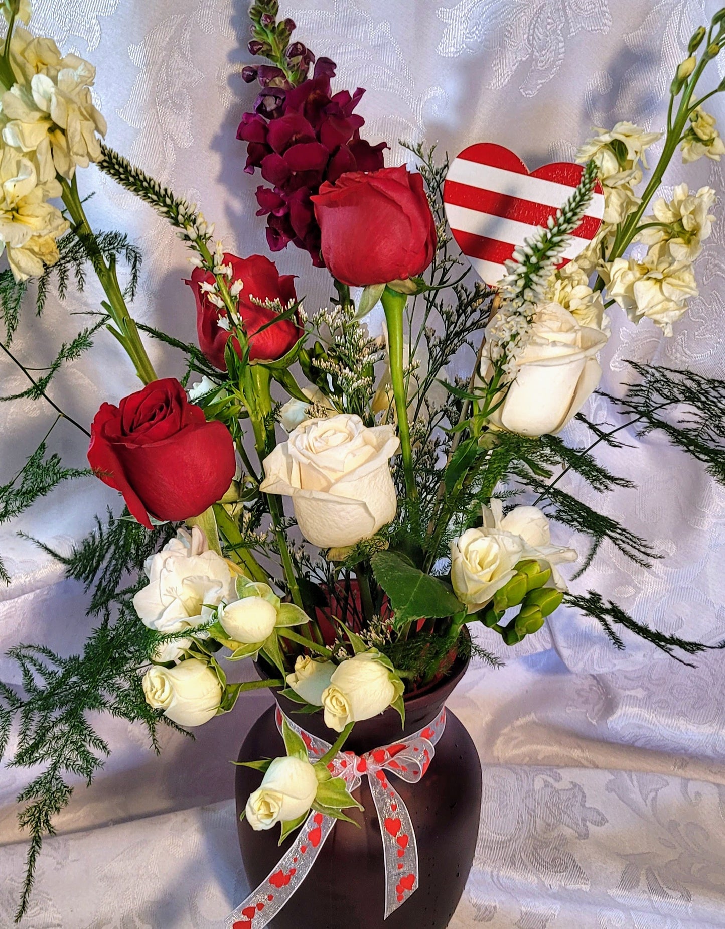 Valentine's 6 Rose MIxed Bouquet