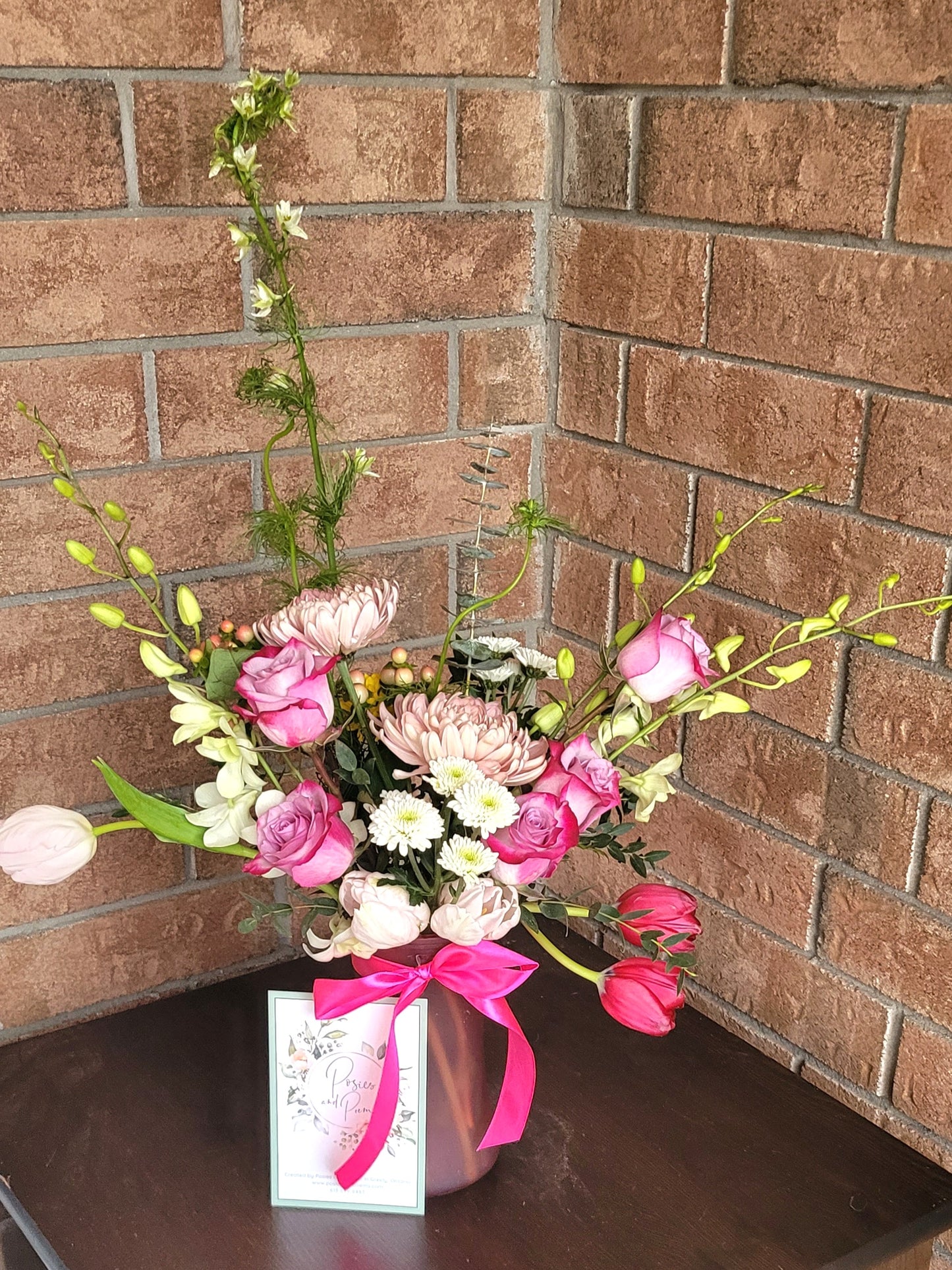 Fresh Floral Arrangement #2 in a Vase