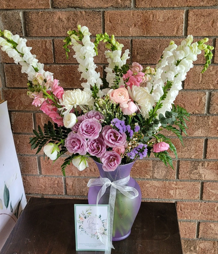 Fresh Floral Arrangement #3 in a Vase